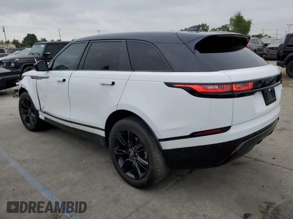 2021 Land Rover Range Rover Velar R-Dynamic S z VIN SALYT2EX1MA322859, wystawiony jako Copart lot #58961365 z przebiegiem 45 952 mil mil oraz Szkoda całkowita • Salvage title. Historia ofert i sprzedaży dostępna na DreamBid. Obrazek 2.