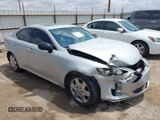 2008 Lexus IS 250 with VIN JTHCK262282024018, listed as a IAAI auction lot 42362216 with 186,413 mi miles and . Bid and sale history available at DreamBid. Image 1.