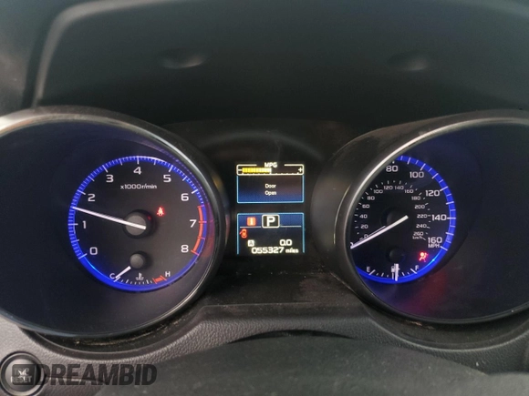2017 Subaru Outback Limited with VIN 4S4BSEKC4H3234350, listed as a Copart auction lot 55823535 with 55,327 mi miles and Salvage title. Bid and sale history available at DreamBid. Image 9.