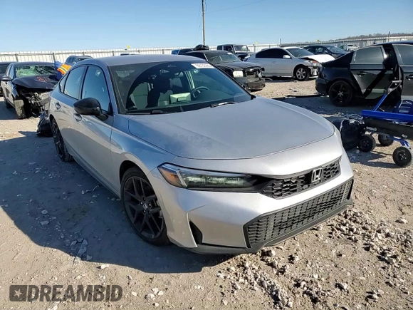 2025 Honda Civic Sport z VIN 19XFL2H82SE010045, wystawiony jako Copart lot #88132265 z przebiegiem 2007 mil mil oraz Szkoda całkowita • Salvage title. Historia ofert i sprzedaży dostępna na DreamBid. Obrazek 11.