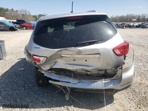 2018 Nissan Pathfinder SL with VIN 5N1DR2MM5JC628566, listed as a Copart auction lot 49221405 with 86,377 mi miles and Salvage Title. Bid and sale history available at carsss.com. Image 6.