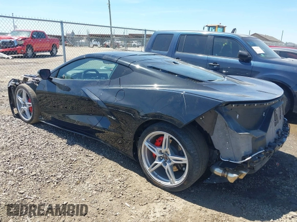 2020 Chevrolet Corvette 3LT with VIN 1G1Y82D46L5116954, listed as a IAAI auction lot 39008676 with 8,980 mi miles. Bid and sale history available at carsss.com. Image 3.