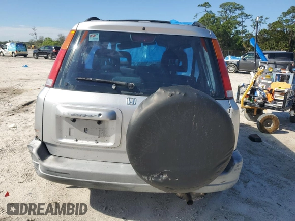 2001 Honda CR-V LX with VIN JHLRD18401S026020, listed as a Copart auction lot 46392875 with 123,210 mi miles and Salvage Title. Bid and sale history available at carsss.com. Image 6.