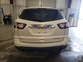 2015 Chevrolet Traverse LTZ with VIN 1GNKVJKD3FJ212675, listed as a Copart auction lot 49796595 with 157,166 mi miles and Salvage Title. Bid and sale history available at DreamBid. Image 6.