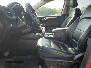 2020 Ford Escape SE Sport Hybrid with VIN 1FMCU9BZ4LUB54527, listed as a Copart auction lot 57207305 with 76,628 mi miles and Salvage title. Bid and sale history available at DreamBid. Image 7.