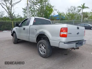2008 Ford F-150 XL with VIN 1FTRF12W58KD87786, listed as a IAAI auction lot 42050883 with 127,688 mi miles. Bid and sale history available at carsss.com. Image 3.