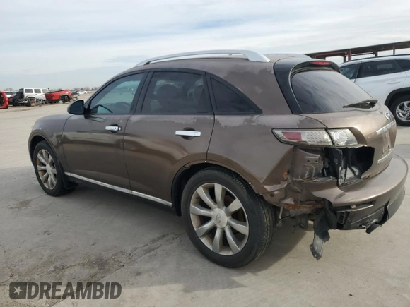 2006 Infiniti FX35 with VIN JNRAS08U66X100173, listed as a Copart auction lot 47667785 with 242,784 mi miles and Clean Title. Bid and sale history available at carsss.com. Image 2.