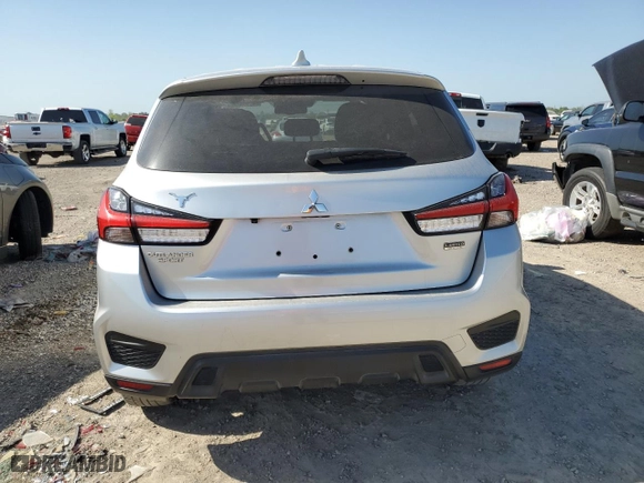 2021 Mitsubishi Outlander Sport ES with VIN JA4APUAU8MU031286, listed as a Copart auction lot 52115345 with 121,524 mi miles and Clean Title. Bid and sale history available at carsss.com. Image 6.