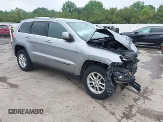 2018 Jeep Grand Cherokee Laredo with VIN 1C4RJFAG0JC129021, listed as a IAAI auction lot 42413165 with 103,743 mi miles and . Bid and sale history available at DreamBid. Image 1.