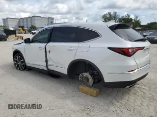 2023 Acura MDX w/Technology Package with VIN 5J8YD9H49PL005534, listed as a Copart auction lot 72994894 with 14,950 mi miles and Salvage Title. Bid and sale history available at carsss.com. Image 2.