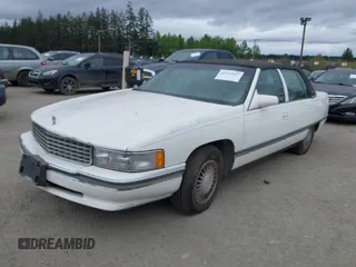 1995 Cadillac DeVille z VIN 1G6KD52B1SU278042, wystawiony jako IAAI lot #42142667 z przebiegiem 79 943 mil mil oraz . Historia ofert i sprzedaży dostępna na DreamBid. Obrazek 2.