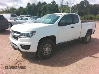 2018 Chevrolet Colorado 2WD Work Truck z VIN 1GCHSBEAXJ1307407, wystawiony jako Copart lot #58307685 z przebiegiem 178 542 mil mil oraz Czysty tytuł • Clean title. Historia ofert i sprzedaży dostępna na DreamBid. Obrazek 1.