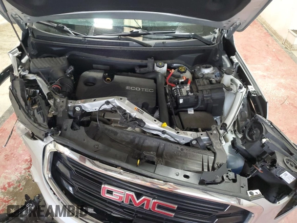 2020 GMC Terrain SLE with VIN 3GKALTEV3LL225543, listed as a Copart auction lot 59865285 with 42,001 mi miles and Salvage title. Bid and sale history available at DreamBid. Image 12.