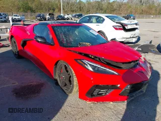 2021 Chevrolet Corvette 2LT with VIN 1G1YB2D41M5116427, listed as a IAAI auction lot 41137922 with 9,316 mi miles. Bid and sale history available at carsss.com. Image 1.