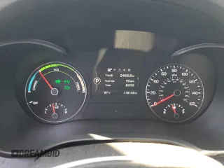 2017 Kia Optima Hybrid EX with VIN KNAGU4LEXH5015229, listed as a Copart auction lot 75258154 with 118,130 mi miles and Salvage Title. Bid and sale history available at carsss.com. Image 9.