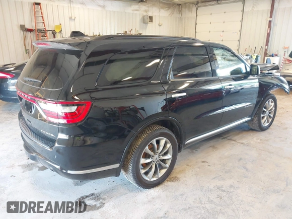2022 Dodge Durango Citadel with VIN 1C4SDJET8NC133178, listed as a IAAI auction lot 42559755 with 61,736 mi miles and . Bid and sale history available at DreamBid. Image 4.