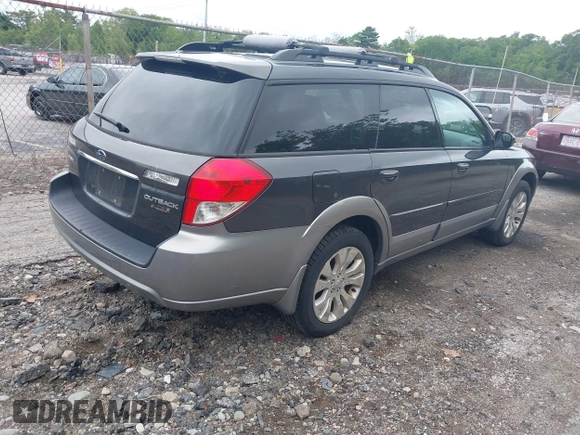 2009 Subaru Outback Limited with VIN 4S4BP66C097323425, listed as a IAAI auction lot 42382843 with 169,344 mi miles and . Bid and sale history available at DreamBid. Image 4.