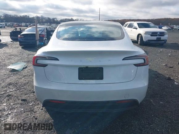 2024 Tesla Model 3 with VIN 5YJ3E1EA8RF786196, listed as a IAAI auction lot 40780675 with 5,959 mi miles and . Bid and sale history available at DreamBid. Image 17.