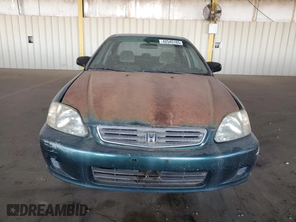 2000 Honda Civic VP z VIN 2HGEJ6612YH559659, wystawiony jako Copart lot #42545185 z przebiegiem 220 343 mil mil oraz Czysty tytuł • Clean title. Historia ofert i sprzedaży dostępna na DreamBid. Obrazek 5.