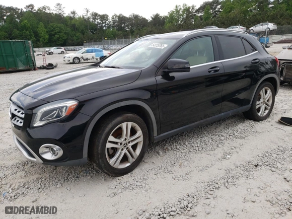 2019 Mercedes-Benz GLA with VIN WDCTG4EB8KJ553349, listed as a Copart auction lot 54315765 with 131,029 mi miles and Clean Title. Bid and sale history available at carsss.com. Image 1.