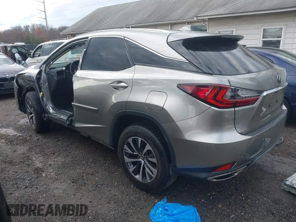 2022 Lexus RX with VIN 2T2HZMDA5NC326016, listed as a IAAI auction lot 40966492 with 22,633 mi miles. Bid and sale history available at carsss.com. Image 3.