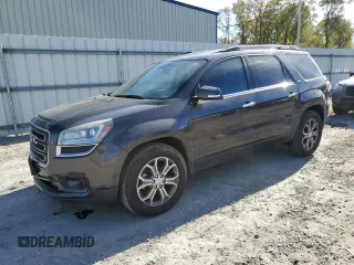 2013 GMC Acadia SLT z VIN 1GKKVSKD4DJ142670, wystawiony jako Copart lot #82028774 z przebiegiem 136 208 mil mil oraz Szkoda całkowita • Salvage title. Historia ofert i sprzedaży dostępna na DreamBid. Obrazek 1.