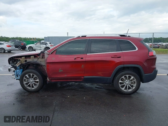 2019 Jeep Cherokee Latitude Plus with VIN 1C4PJMLB2KD104856, listed as a IAAI auction lot 42097709 with 89,552 mi miles and . Bid and sale history available at DreamBid. Image 15.