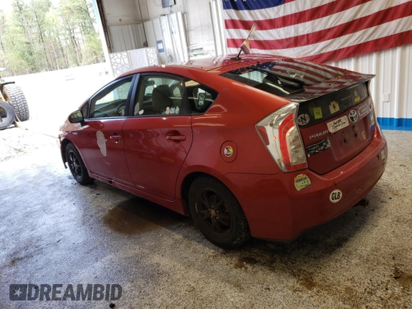 2012 Toyota Prius One with VIN JTDKN3DU7C1591869, listed as a Copart auction lot 55953285 with 382,394 mi miles and Clean Title. Bid and sale history available at DreamBid. Image 2.