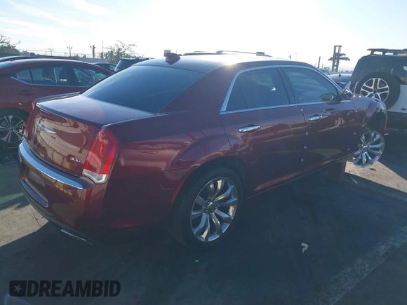 2020 Chrysler 300 Limited with VIN 2C3CCAEG1LH145794, listed as a IAAI auction lot 41158391 with 79,785 mi miles. Bid and sale history available at carsss.com. Image 4.