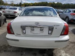 2005 Hyundai XG with VIN KMHFU45E45A404149, listed as a Copart auction lot 73308314 with 66,970 mi miles and Clean Title. Bid and sale history available at carsss.com. Image 6.