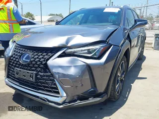 2020 Lexus UX 250h with VIN JTHP9JBH9L2020588, listed as a IAAI auction lot 42543365 with 61,792 mi miles and . Bid and sale history available at DreamBid. Image 6.