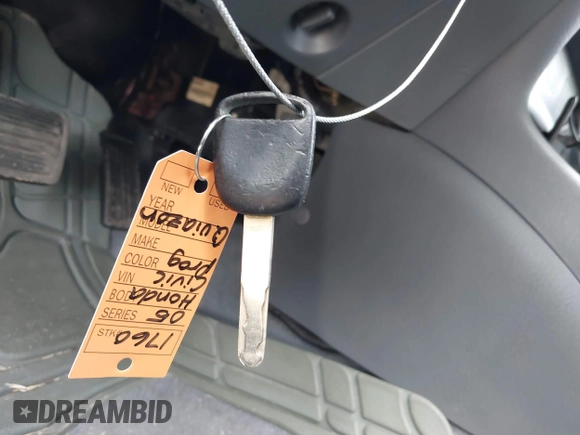 2005 Honda Civic VP with VIN 1HGES16305L028122, listed as a IAAI auction lot 42015790 with 147,694 mi miles and . Bid and sale history available at DreamBid. Image 11.