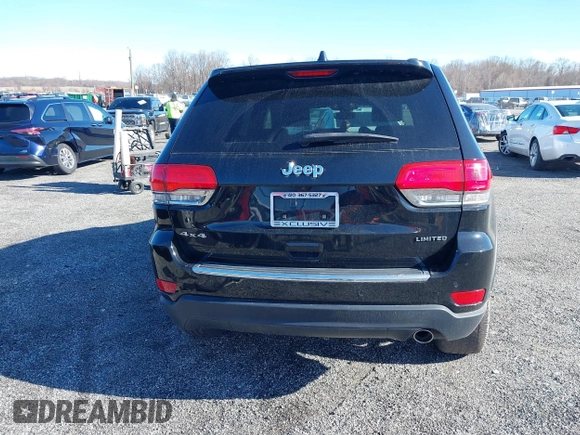 2018 Jeep Grand Cherokee Limited with VIN 1C4RJFBG2JC298164, listed as a IAAI auction lot 41843502 with 67,482 mi miles and . Bid and sale history available at DreamBid. Image 17.