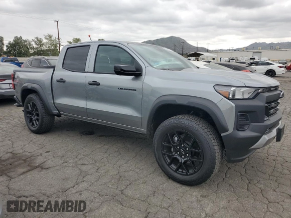 2024 Chevrolet Colorado 4WD Trail Boss with VIN 1GCPTEEK3R1253043, listed as a Copart auction lot 53705385 with 3,706 mi miles and Salvage title. Bid and sale history available at DreamBid. Image 4.