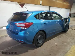 2017 Subaru Impreza with VIN 4S3GTAA64H1716565, listed as a Copart auction lot 82158524 with 0 mi miles and Salvage Title. Bid and sale history available at carsss.com. Image 4.