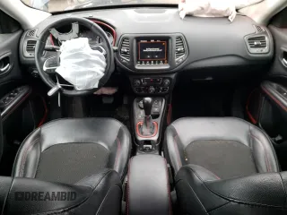 2019 Jeep Compass Trailhawk with VIN 3C4NJDDB2KT597762, listed as a Copart auction lot 53134575 with 85,119 mi miles and Salvage Title. Bid and sale history available at carsss.com. Image 8.