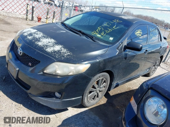2010 Toyota Corolla with VIN 2T1BU4EE4AC415189, listed as a IAAI auction lot 42054548 with 194,011 mi miles. Bid and sale history available at carsss.com. Image 2.