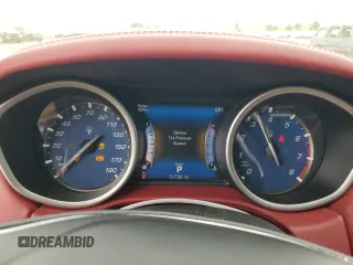 2017 Maserati Ghibli z VIN ZAM57XSA6H1217313, wystawiony jako Copart lot #46475785 z przebiegiem 51 798 mil mil oraz Szkoda całkowita • Salvage title. Historia ofert i sprzedaży dostępna na DreamBid. Obrazek 9.