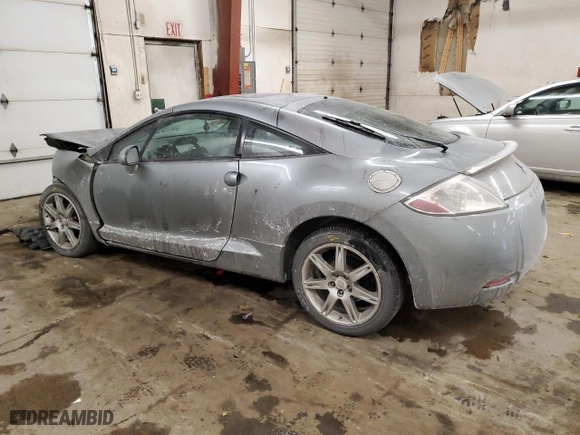 2007 Mitsubishi Eclipse SE with VIN 4A3AK64F87E070579, listed as a Copart auction lot 44816665 with 127,607 mi miles and Salvage Title. Bid and sale history available at carsss.com. Image 2.