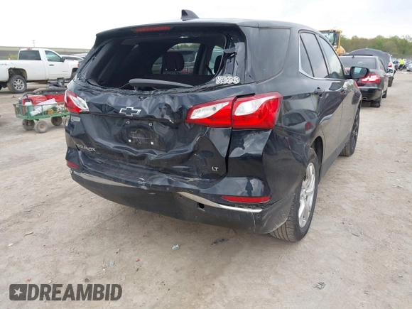 2020 Chevrolet Equinox LT z VIN 2GNAXKEV3L6100175, wystawiony jako IAAI lot #42151713 z przebiegiem 56 603 mil mil oraz . Historia ofert i sprzedaży dostępna na DreamBid. Obrazek 4.