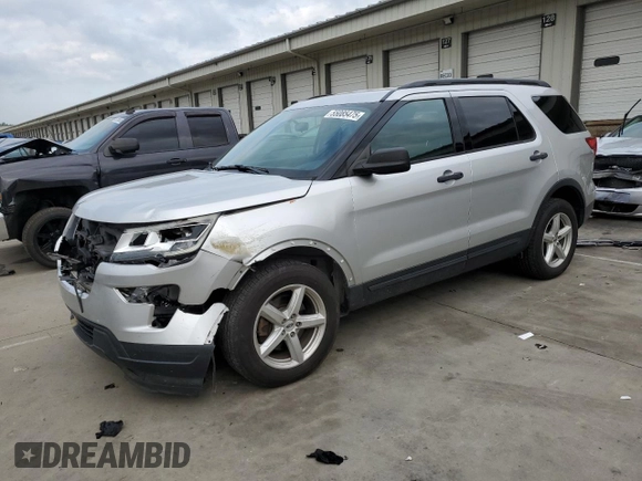 2018 Ford Explorer with VIN 1FM5K8B83JGB76224, listed as a Copart auction lot 55085475 with 101,284 mi miles and Salvage title. Bid and sale history available at DreamBid. Image 1.
