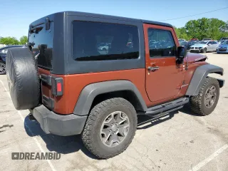 2014 Jeep Wrangler Rubicon with VIN 1C4BJWCG9EL285532, listed as a Copart auction lot 56548325 with 100,032 mi miles and Salvage title. Bid and sale history available at DreamBid. Image 3.