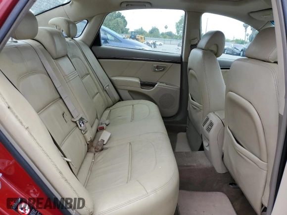 2011 Hyundai Azera Limited z VIN KMHFC4DF4BA544324, wystawiony jako Copart lot #59926315 z przebiegiem 143 692 mil mil oraz Czysty tytuł • Clean title. Historia ofert i sprzedaży dostępna na DreamBid. Obrazek 10.