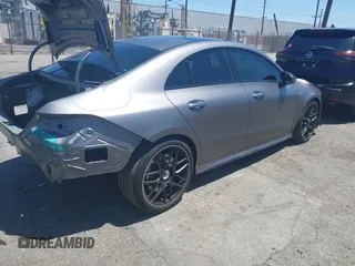 2023 Mercedes-Benz CLA 45 AMG with VIN W1K5J5DBXPN414966, listed as a IAAI auction lot 42265563 with 26,039 mi miles and . Bid and sale history available at DreamBid. Image 4.
