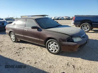 2001 Mazda 626 LX with VIN 1YVGF22D315215931, listed as a Copart auction lot 45399205 with 46,858 mi miles and Clean Title. Bid and sale history available at carsss.com. Image 4.