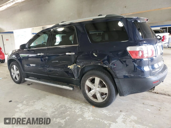 2011 GMC Acadia SLT2 with VIN 1GKKRSED4BJ173320, listed as a Copart auction lot 60407895 with 130,089 mi miles and Salvage title. Bid and sale history available at DreamBid. Image 2.