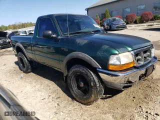 1999 Ford Ranger XLT with VIN 1FTYR11X7XTA88063, listed as a Copart auction lot 75098214 with 210,807 mi miles and Salvage Title. Bid and sale history available at carsss.com. Image 4.