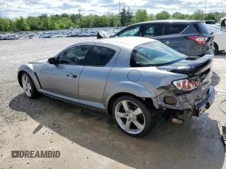 2005 Mazda RX-8 z VIN JM1FE173450141372, wystawiony jako Copart lot #55588025 z przebiegiem 178 213 mil mil oraz Szkody całkowita. Historia ofert i sprzedaży dostępna na DreamBid. Obrazek 2.