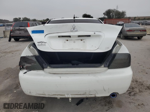 2004 Mitsubishi Lancer ES with VIN JA3AJ26E54U045304, listed as a Copart auction lot 86519224 with 228,035 mi miles and Salvage Title. Bid and sale history available at carsss.com. Image 6.