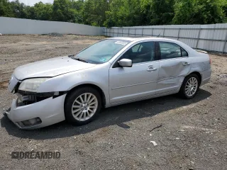 2009 Mercury Milan Premier with VIN 3MEHM08139R634032, listed as a Copart auction lot 62465905 with Not provided miles and Salvage title. Bid and sale history available at DreamBid. Image 1.